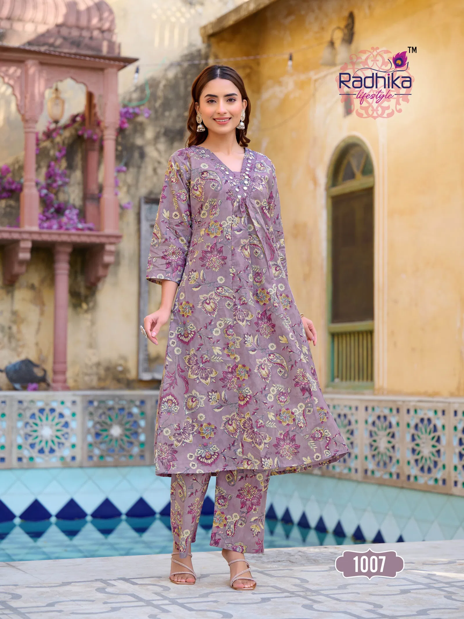 Cotton Bells Vol 1 By Radhika Cotton  Printed Kurti With Bottom Exporters In India